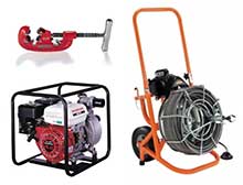 Plumbing & Pump Equipment Rentals in Seattle, Shoreline WA, Greenlake WA, Lake City WA, Greater Seattle metro