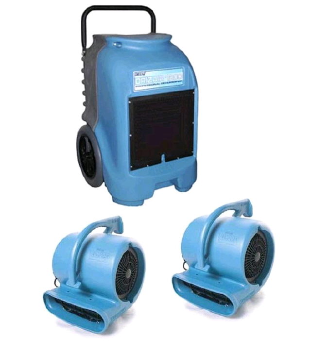 Rental store for dehumidifier kit w 2 fans in Seattle, Shoreline WA, Greenlake WA, Lake City WA, Greater Seattle metro