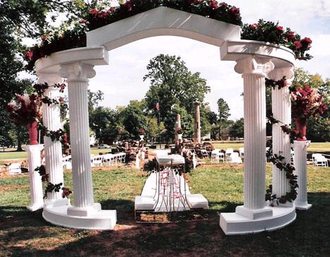 Rental store for stand colonnade arch set in Seattle, Shoreline WA, Greenlake WA, Lake City WA, Greater Seattle metro