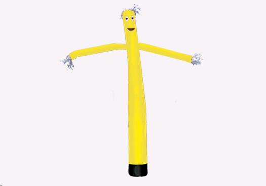 Rental store for air dancer tube man yellow w fan in Seattle, Shoreline WA, Greenlake WA, Lake City WA, Greater Seattle metro