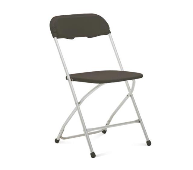 Rental store for chair folding black in Seattle, Shoreline WA, Greenlake WA, Lake City WA, Greater Seattle metro