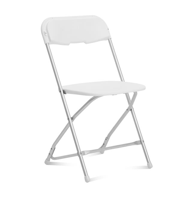 Rental store for chair folding white in Seattle, Shoreline WA, Greenlake WA, Lake City WA, Greater Seattle metro