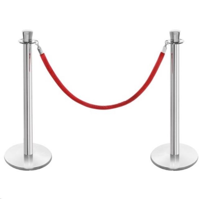 Where to find stanchion rope 7 foot red rope only in Seattle