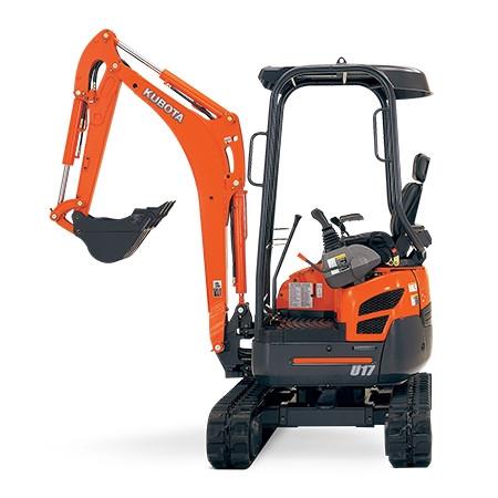 Used equipment sales excavator 7 foot kubota u17 in Seattle, Shoreline WA, Greenlake WA, Lake City WA, Greater Seattle metro