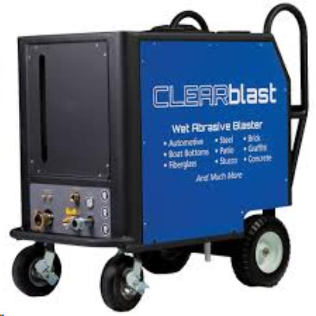 Rental store for blaster wet abrasive clearblast in Seattle, Shoreline WA, Greenlake WA, Lake City WA, Greater Seattle metro