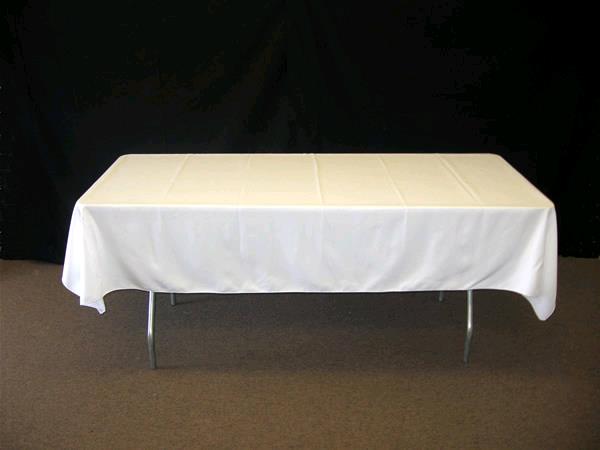 Rental store for linen white 60 inch x 120 inch in Seattle, Shoreline WA, Greenlake WA, Lake City WA, Greater Seattle metro