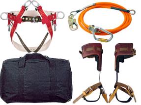 Rental store for spurs set and climbing belt in Seattle, Shoreline WA, Greenlake WA, Lake City WA, Greater Seattle metro