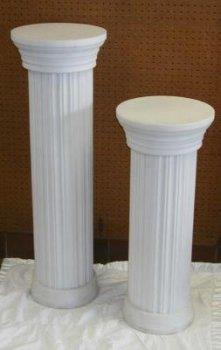 Rental store for stand pillar 30 inch white plant in Seattle, Shoreline WA, Greenlake WA, Lake City WA, Greater Seattle metro