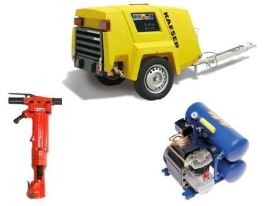 Rent compressors and air tools